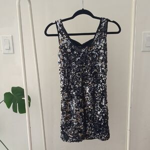 ✨4/$20 NYE Silver Sequin Dress